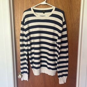 Striped J Crew Sweater